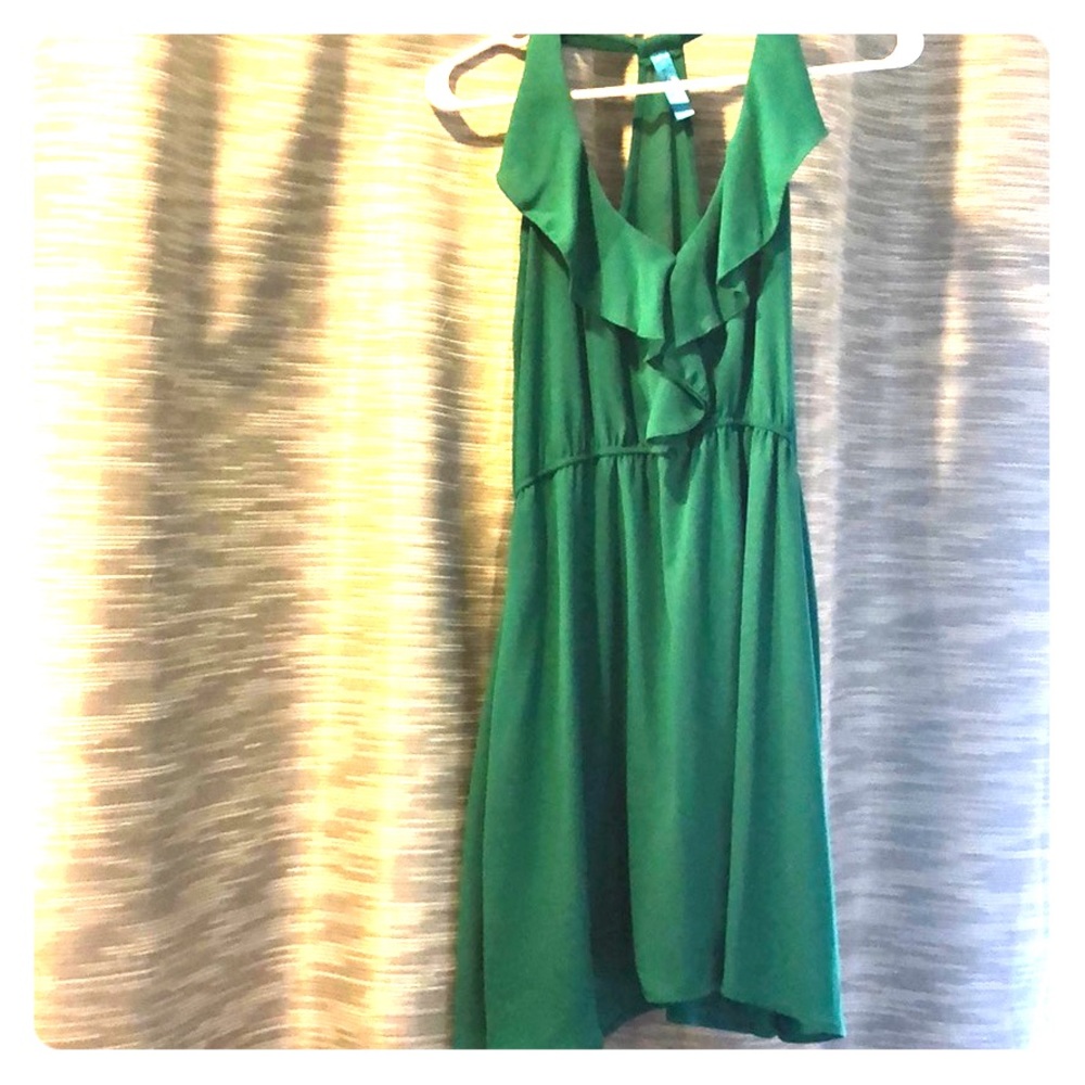 Green medium summer dress